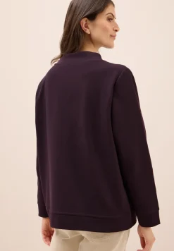 Funnel Neck Strukturshirt