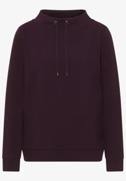 Funnel Neck Strukturshirt