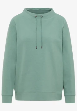 Funnel Neck Strukturshirt