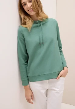 Funnel Neck Strukturshirt