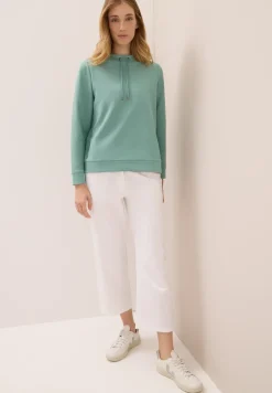 Funnel Neck Strukturshirt