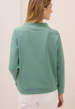 Funnel Neck Strukturshirt