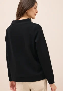 Funnel Neck Strukturshirt