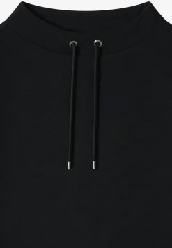 Funnel Neck Strukturshirt