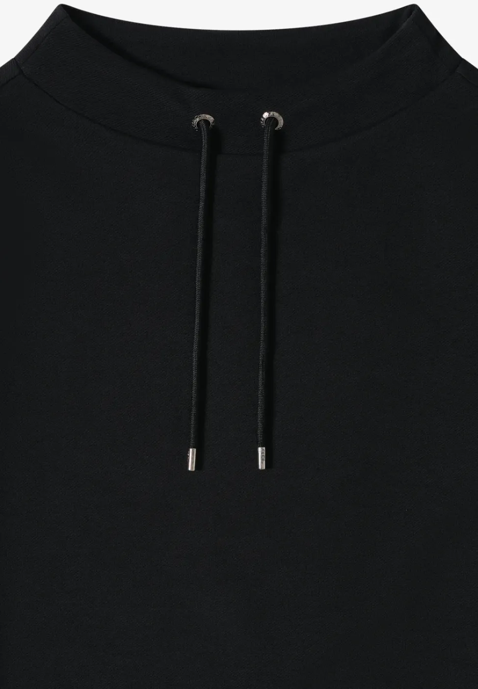 Funnel Neck Strukturshirt