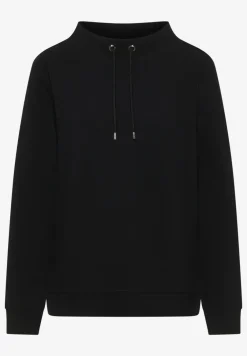 Funnel Neck Strukturshirt