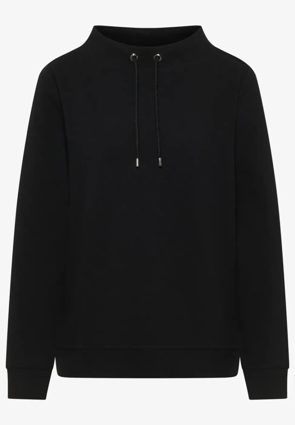 Funnel Neck Strukturshirt