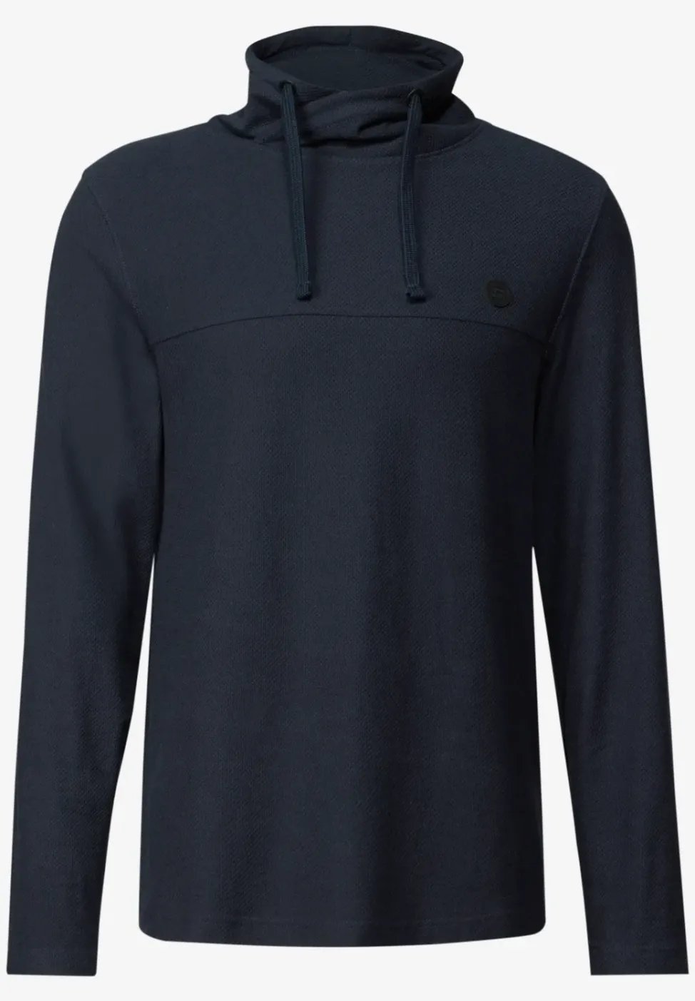 Funnelneck Strukturshirt