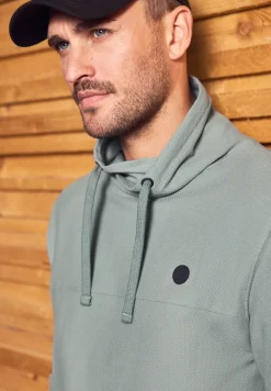 Funnelneck Strukturshirt