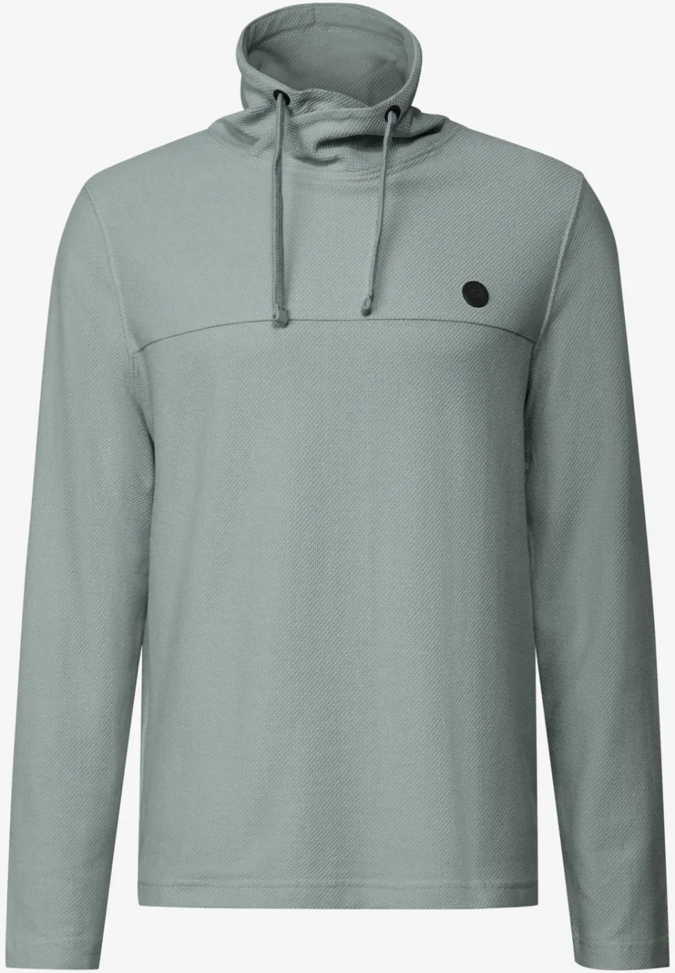 Funnelneck Strukturshirt