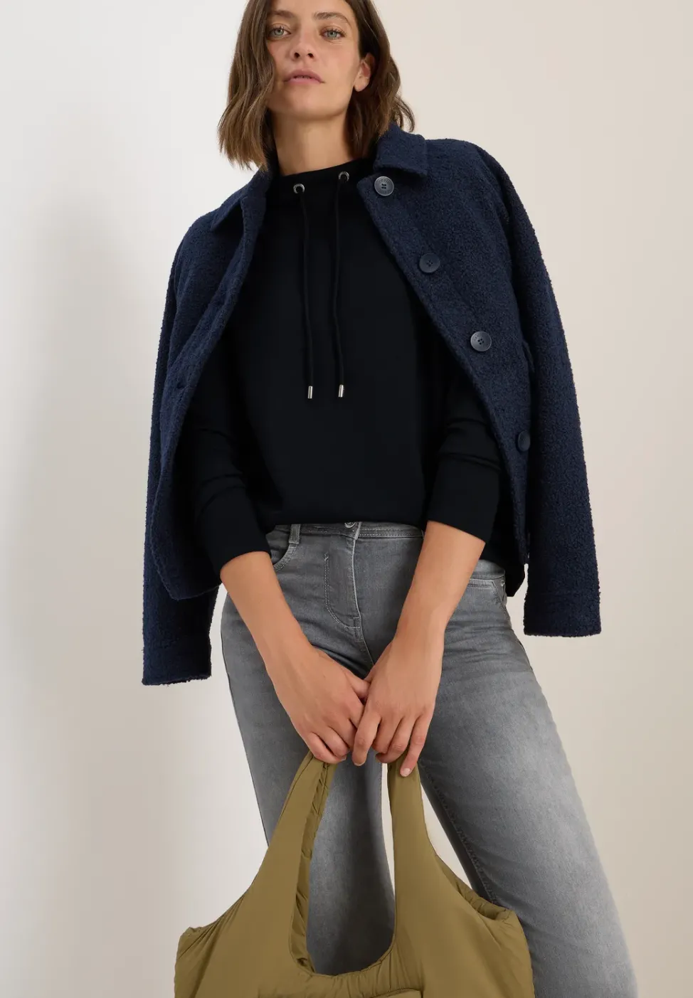Funnel Neck Shirt