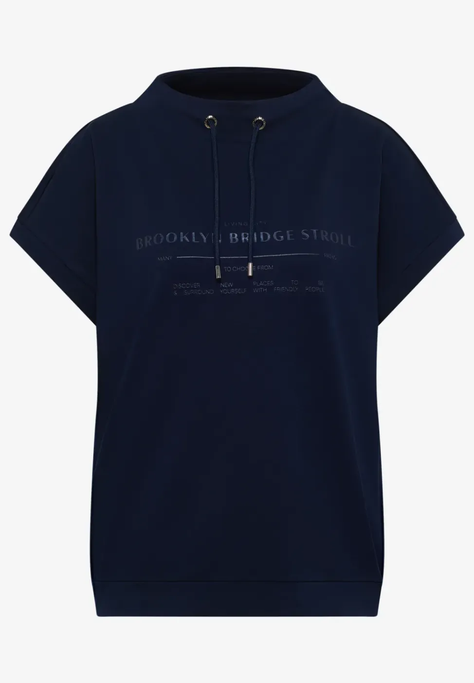 Funnel Neck T-Shirt