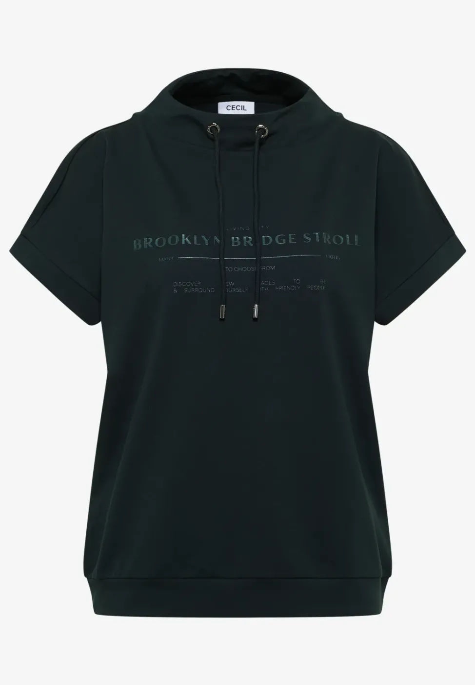 Funnel Neck T-Shirt