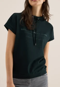 Funnel Neck T-Shirt