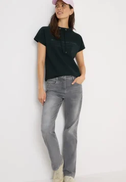 Funnel Neck T-Shirt