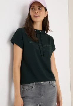 Funnel Neck T-Shirt