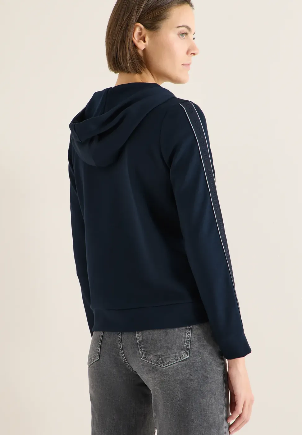 Gallonstreifen Sweatjacke