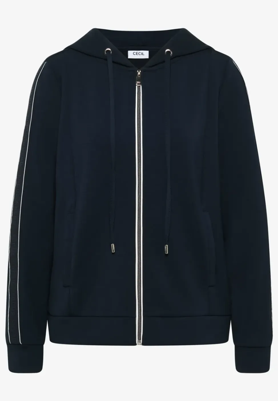 Gallonstreifen Sweatjacke