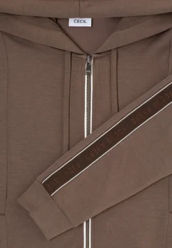 Gallonstreifen Sweatjacke