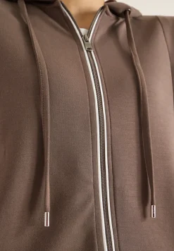 Gallonstreifen Sweatjacke