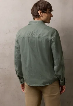 Garment dye Overshirt