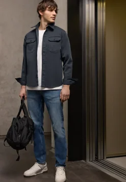 Garment dye Overshirt