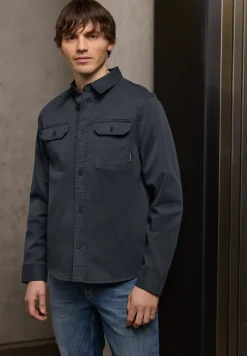 Garment dye Overshirt