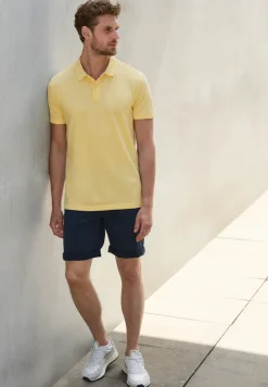 Garment dye Piqué Poloshirt