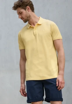 Garment dye Piqué Poloshirt