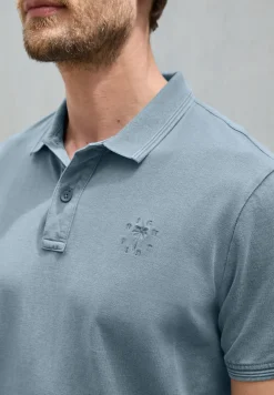 Garment dye Piqué Poloshirt