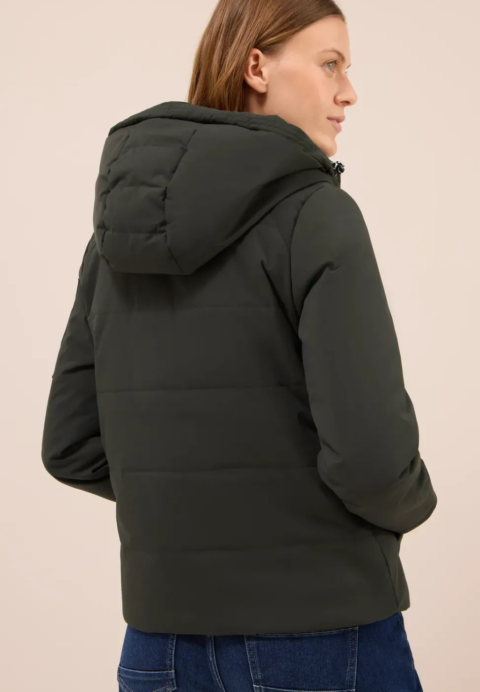 Gefütterte Jacke