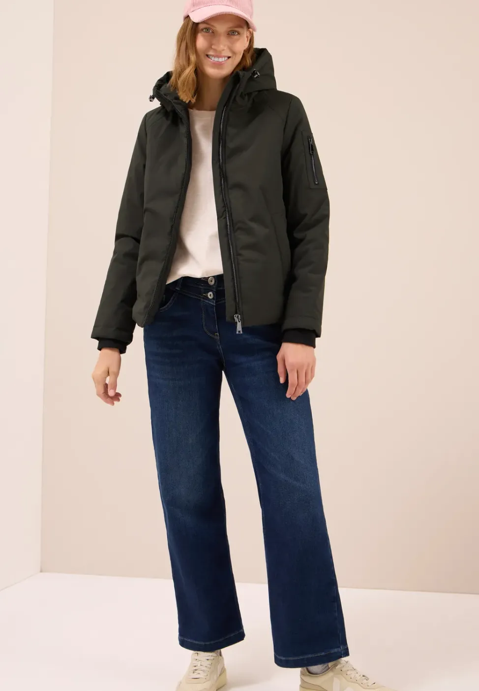 Gefütterte Jacke