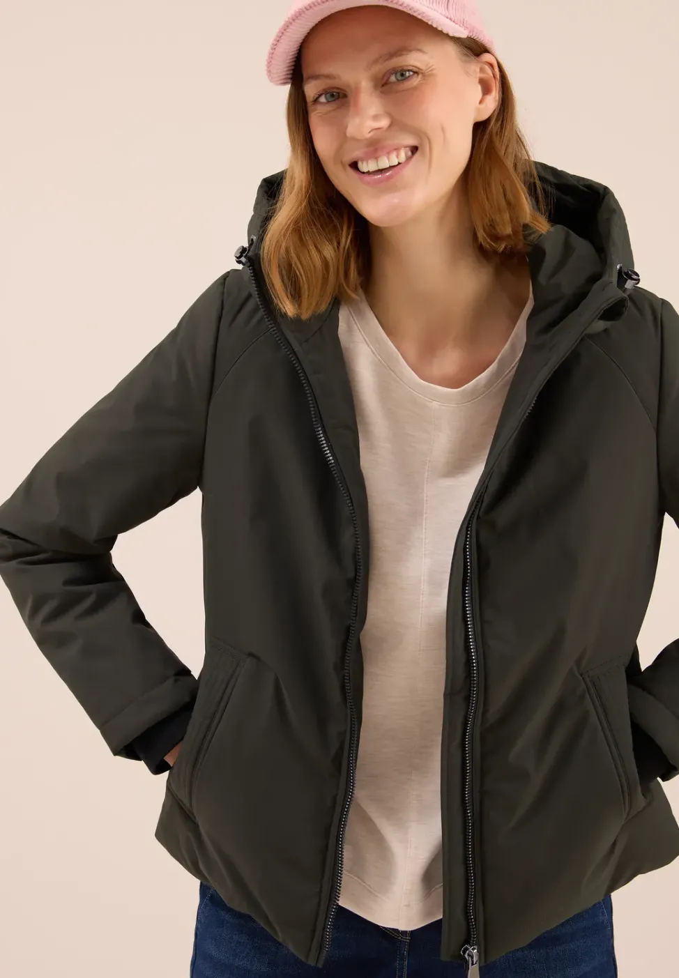 Gefütterte Jacke