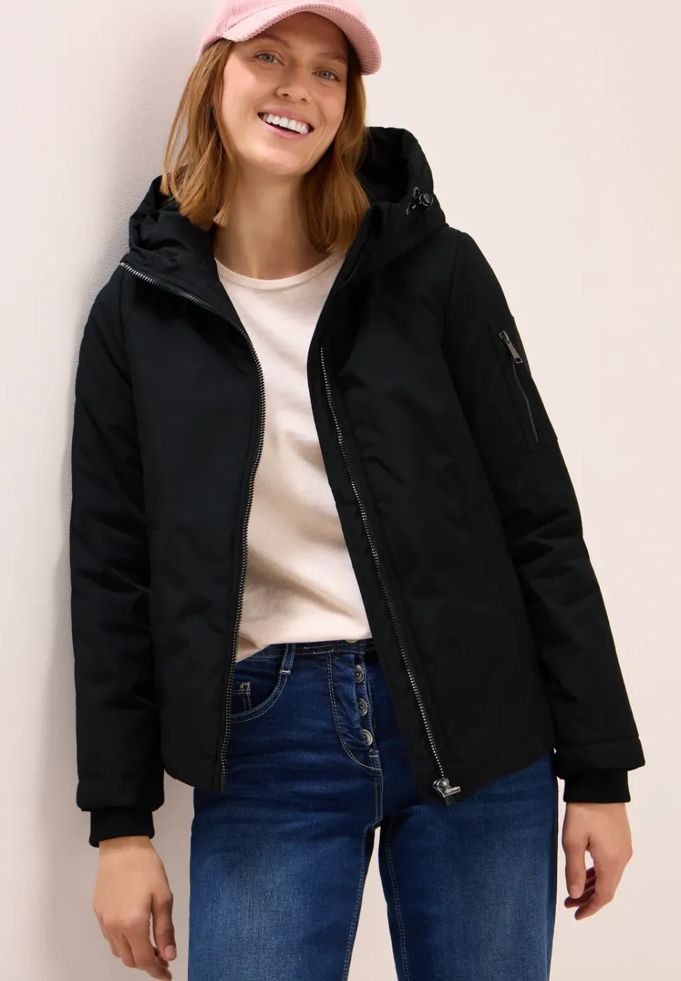Gefütterte Jacke