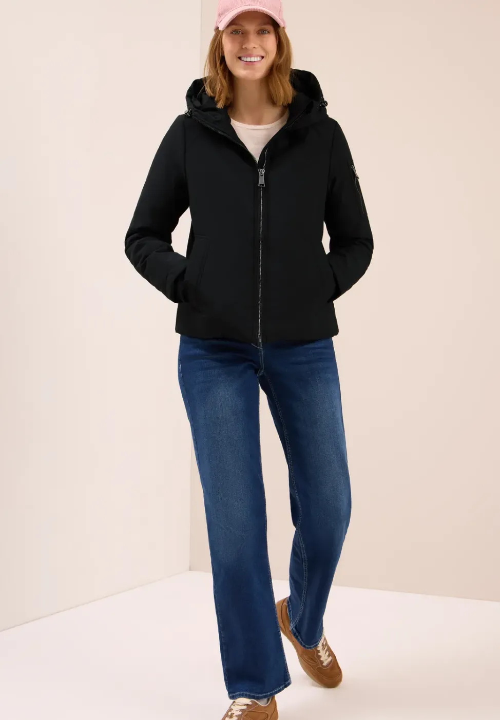 Gefütterte Jacke