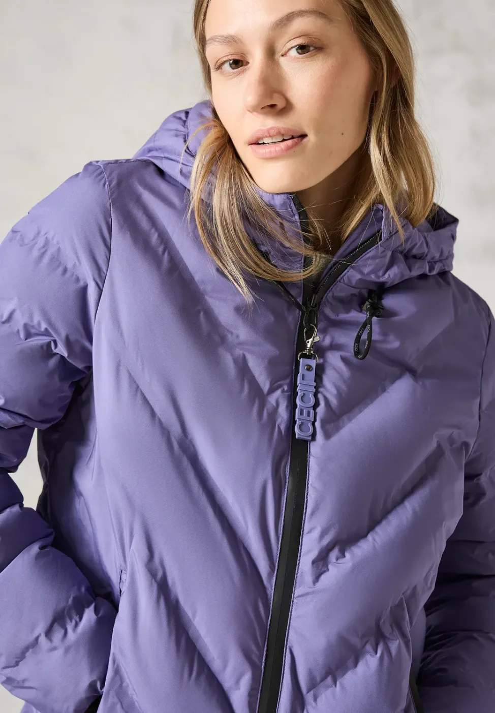 Gefütterte Jacke