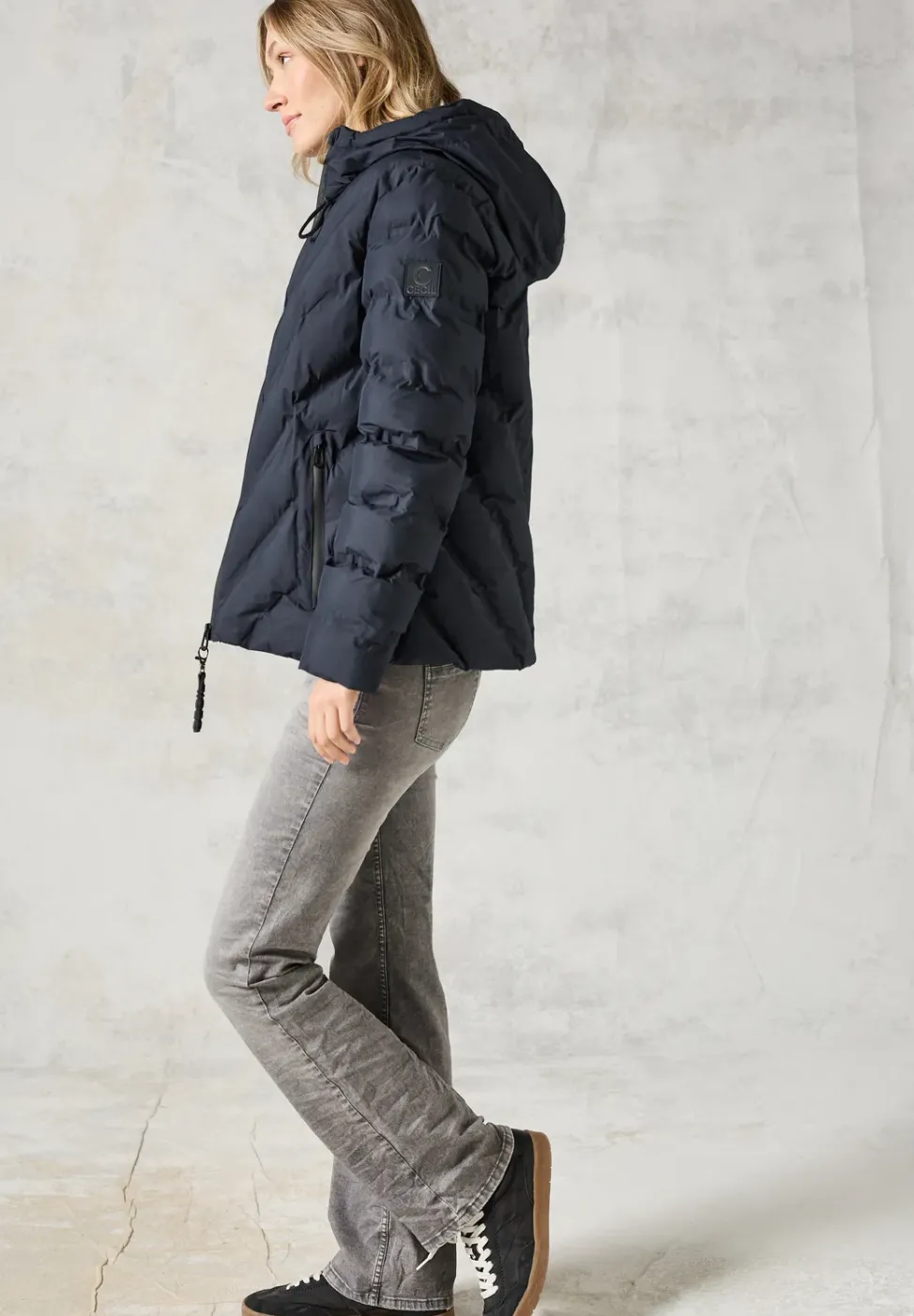 Gefütterte Jacke