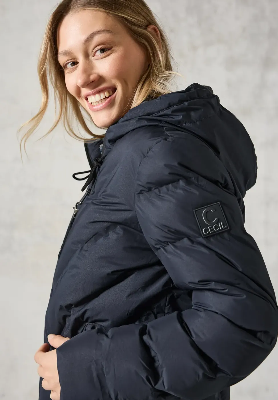 Gefütterte Jacke