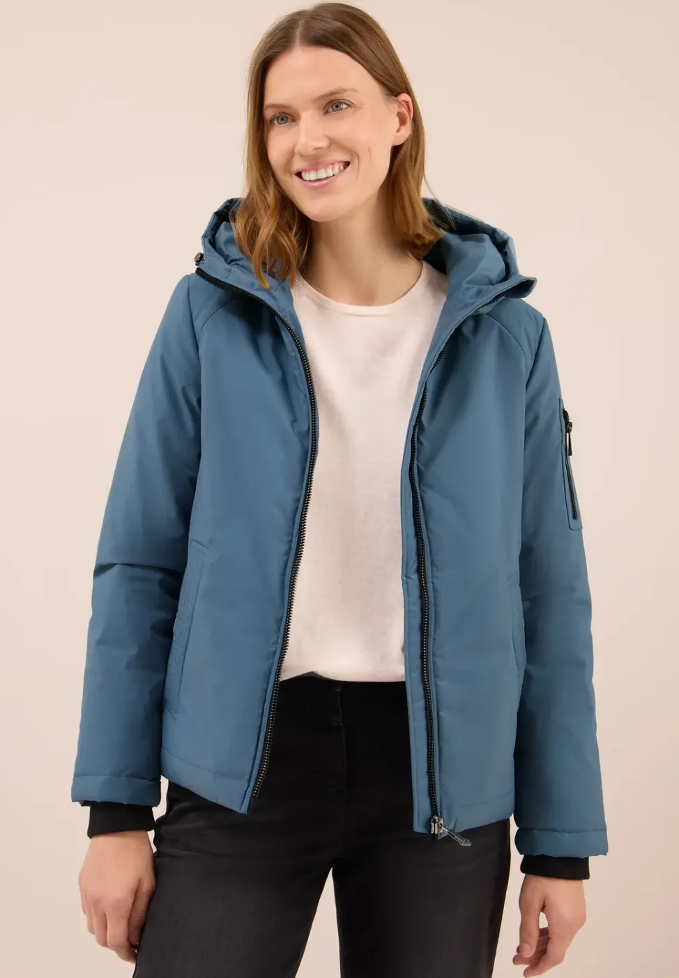 Gefütterte Jacke