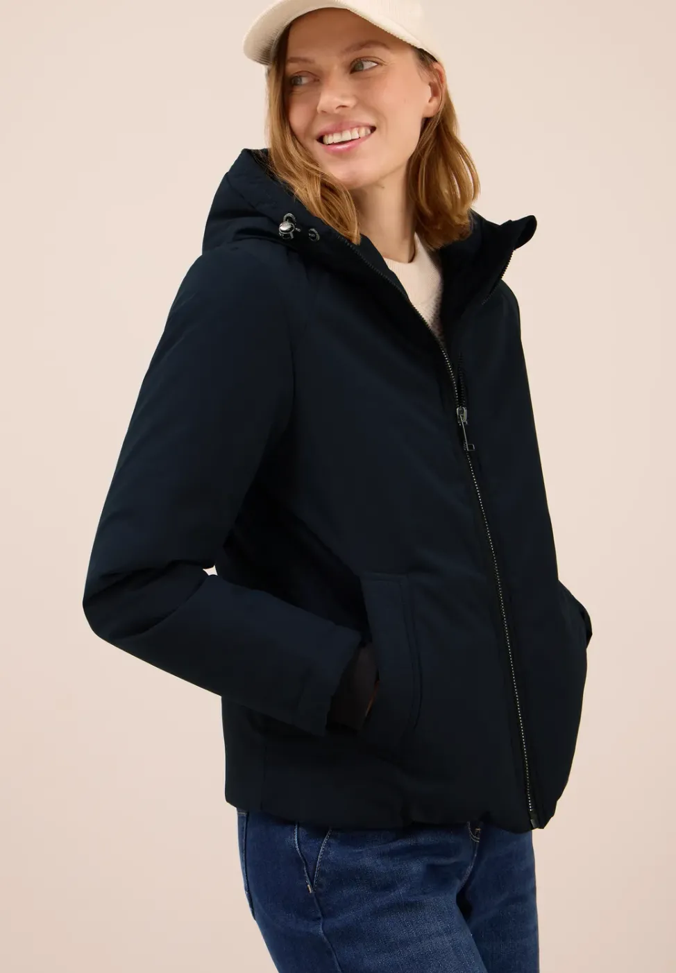 Gefütterte Jacke