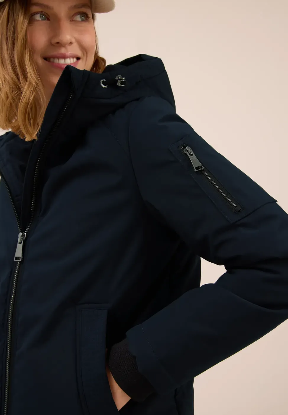 Gefütterte Jacke