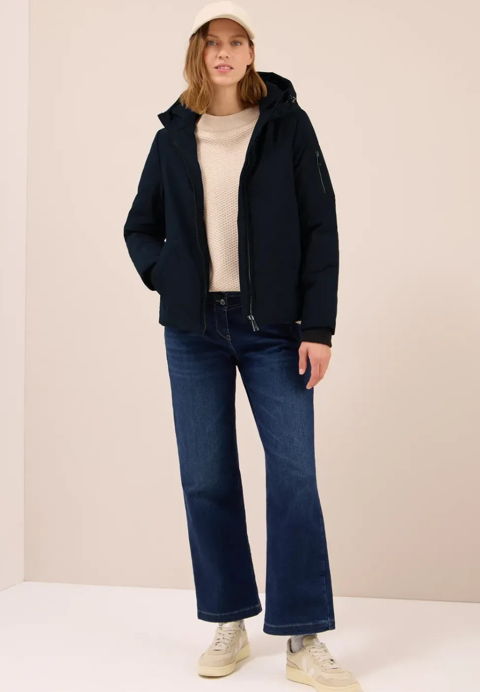 Gefütterte Jacke