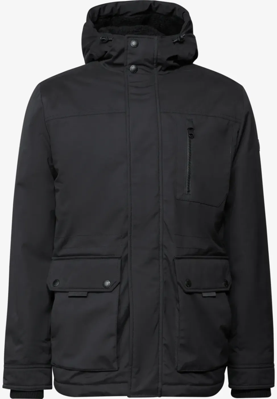 Gefütterte Kapuzenjacke