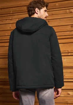 Gefütterte Kapuzenjacke