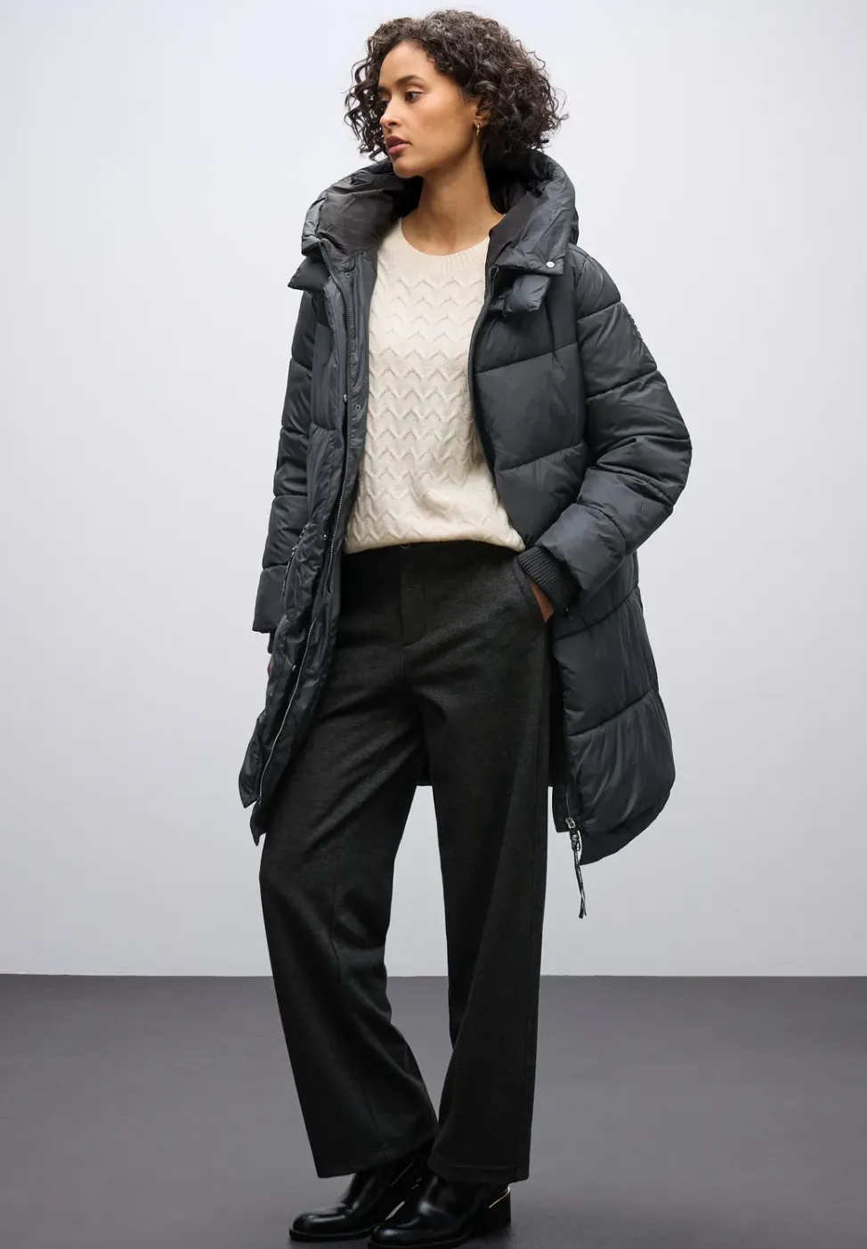 Gefütterte Layering Jacke