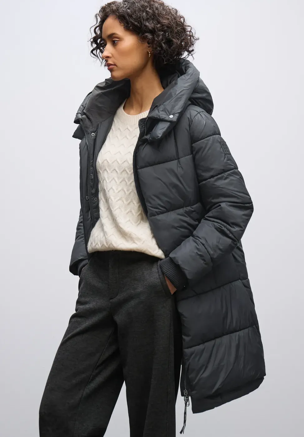Gefütterte Layering Jacke
