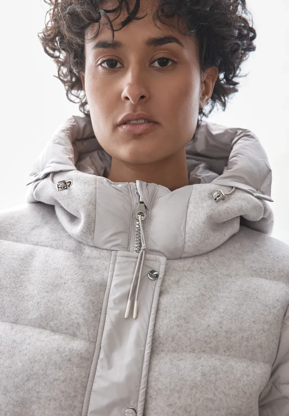Gefütterte Steppjacke
