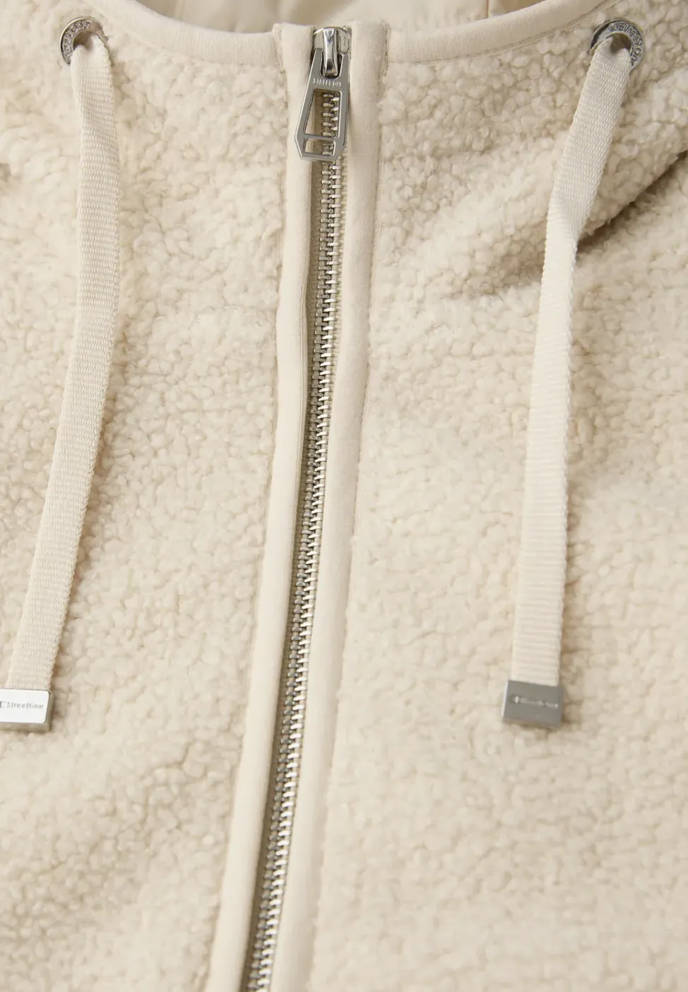 Gefütterte Teddy-Jacke