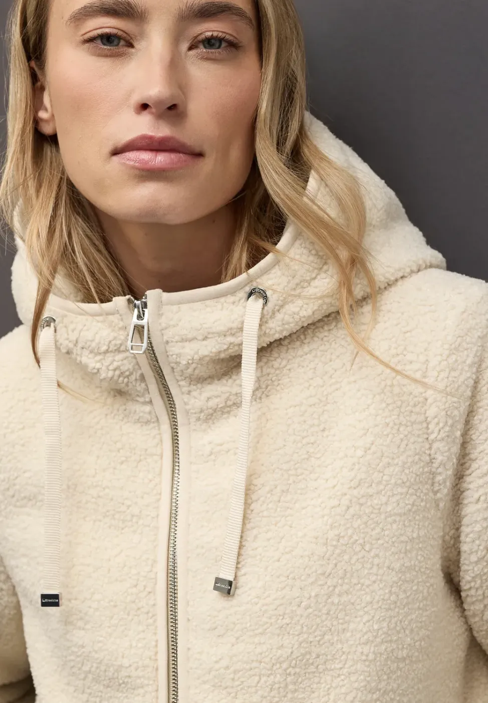 Gefütterte Teddy-Jacke