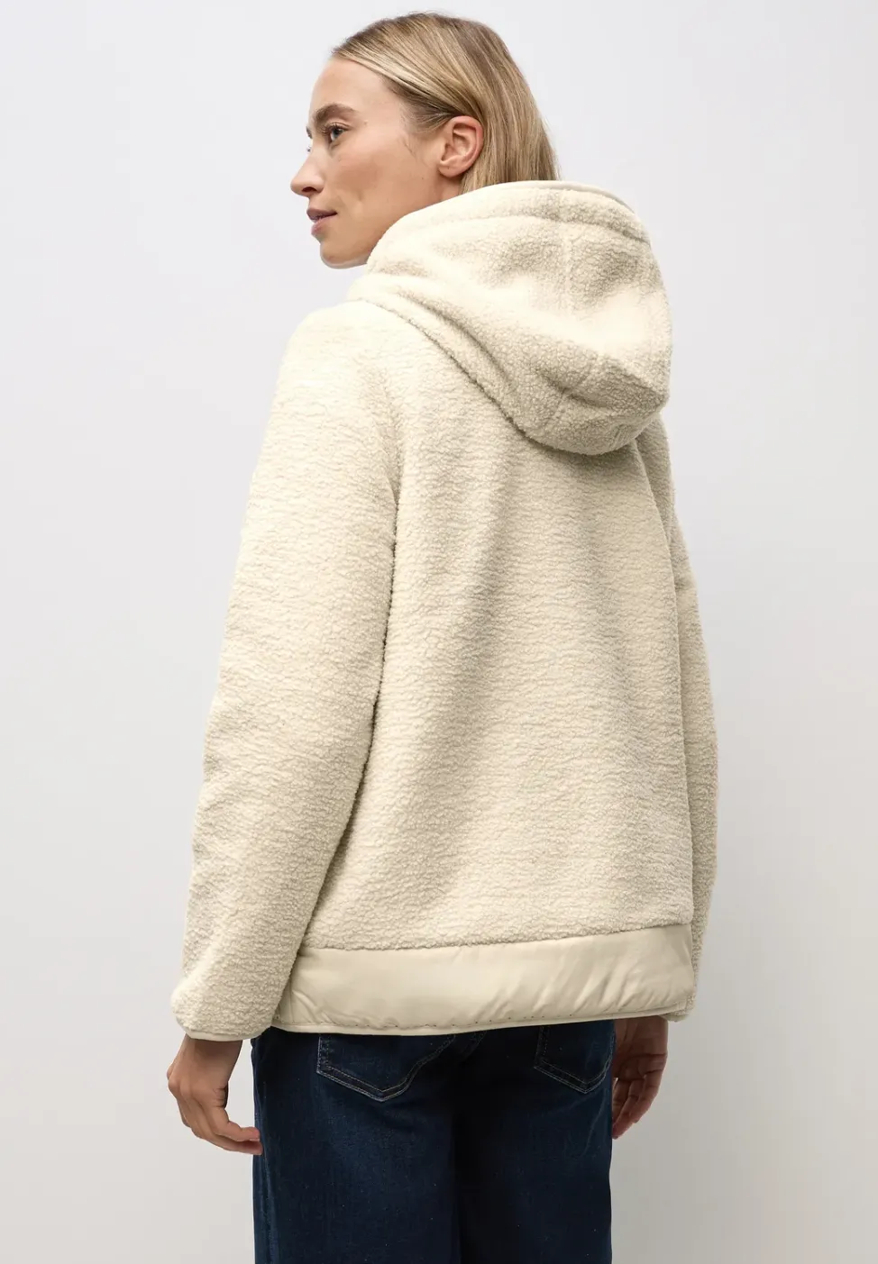 Gefütterte Teddy-Jacke